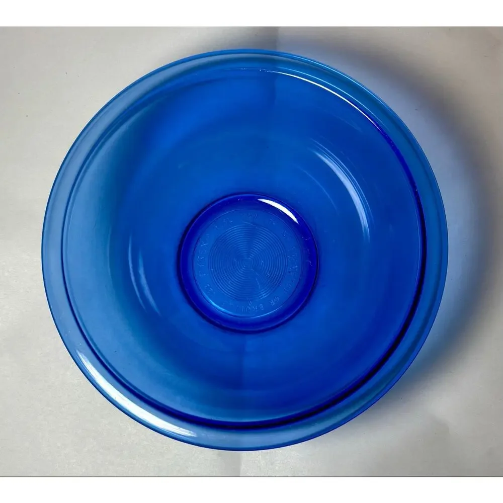 Vintage Pyrex Cobalt Blue Mixing Bowl 323 1.5L